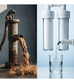 Homokos a kút vize? Így védd meg a szivattyút és javíts a vízminőségen – szűrési megoldások előnyökkel, hátrányokkal