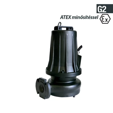 GM-EX 50/2/125 C.155 230V | DRENO Vágószerkezetes szivattyú [darálós merülő szivattyú]