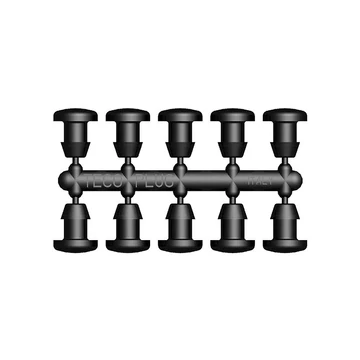 Mikro dugó 4MM mikro cső végére 10 db