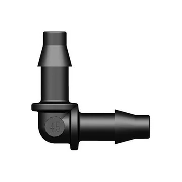 Mikro könyök 4 MM bordás