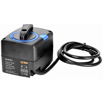 IBO STER-D keverőszelep mozgató motor 230V 120s 6 Nm