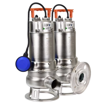 IQ PRO QBS 075 | Rozsdamentes merülő szivattyú Vortex járókerékkel 