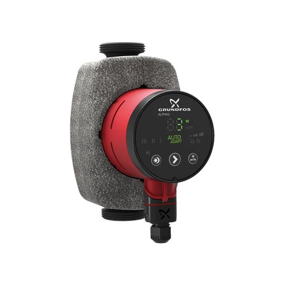 Grundfos ALPHA2 25-40/180 230V 50Hz 4m 7l 3-18W (99411165)| Grundfos keringető szivattyú [energiatakarékos, 