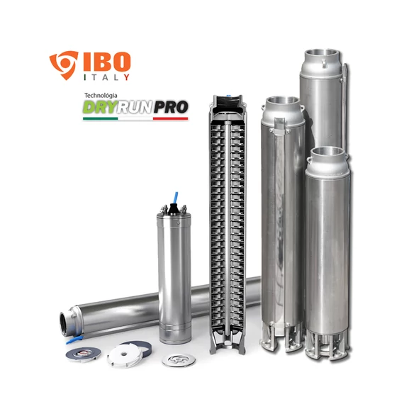 AP6 D6 400V [4" motor] | IBO ITALY 6 col Csőkút szivattyú [fúrt kút szivattyú]