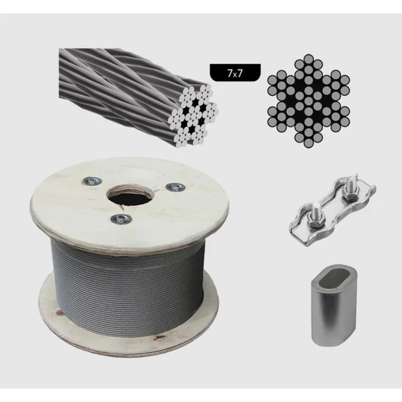 Kötél saválló 3mm [2000m/tek] | IBO Kiegészítő