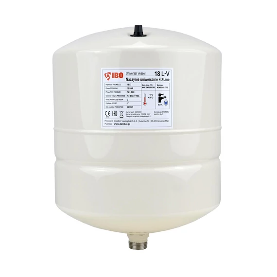 IBO FIXline univerzális tartály hidroforos, fűtési, szolár rendszerekhez
