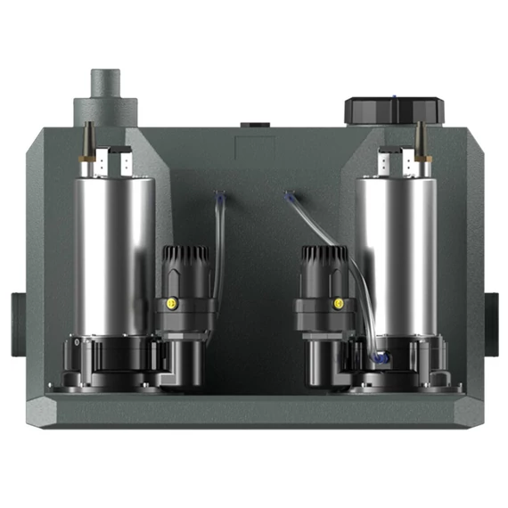 IBO Sanbox 2x1500 2 szivattyús szennyvíz átemelő telep 13m 500l 1,5kW 230V