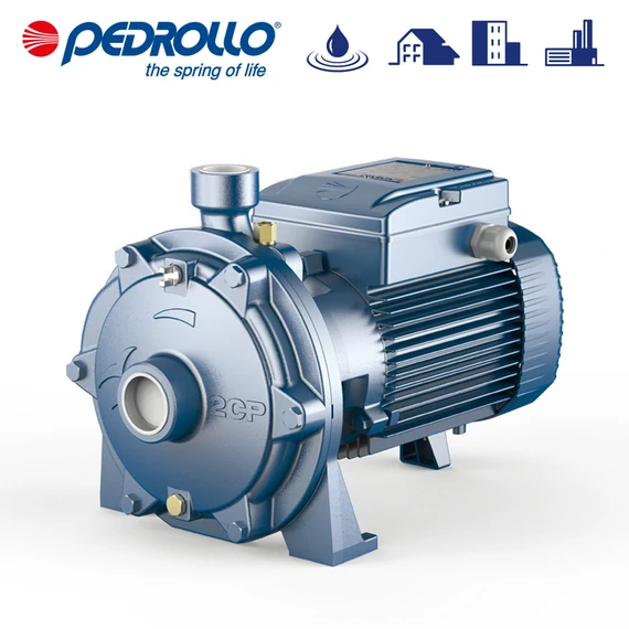 Pedrollo 2CP 25/16B Felszíni kétlépcsős centrifugális szivattyú