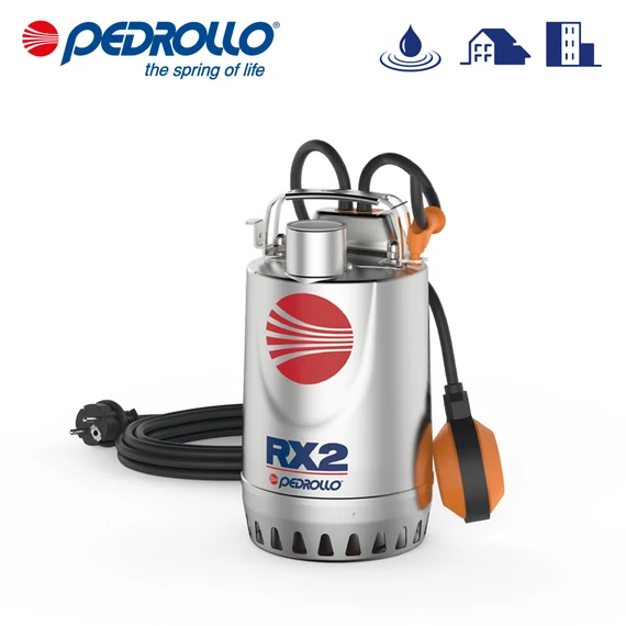 Pedrollo RX 3 Merülő szivattyú tiszta vízhez
