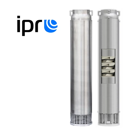 iQ PRO 6" 20-125 WMC 139m 700l 400V 9.2kW iPRO 6 col Csőkút szivattyú vízhűtéssel