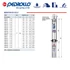 Kép 3/4 - 4" Pedrollo 4SR8/9 S - 4PS csőbúvár szivattyú