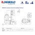 Kép 9/12 - Pedrollo MC 20/50-F Merülő kétcsatornás szivattyú erősen szennyezett vízhez